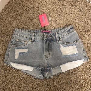 Denim Blue Women's Shorts